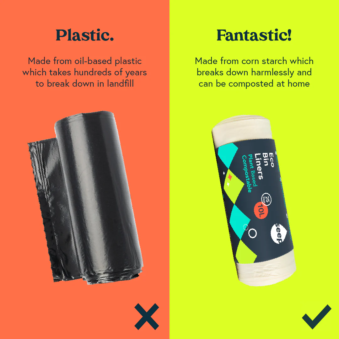 10L Eco Biodegradable Bin Liners - Image 5
