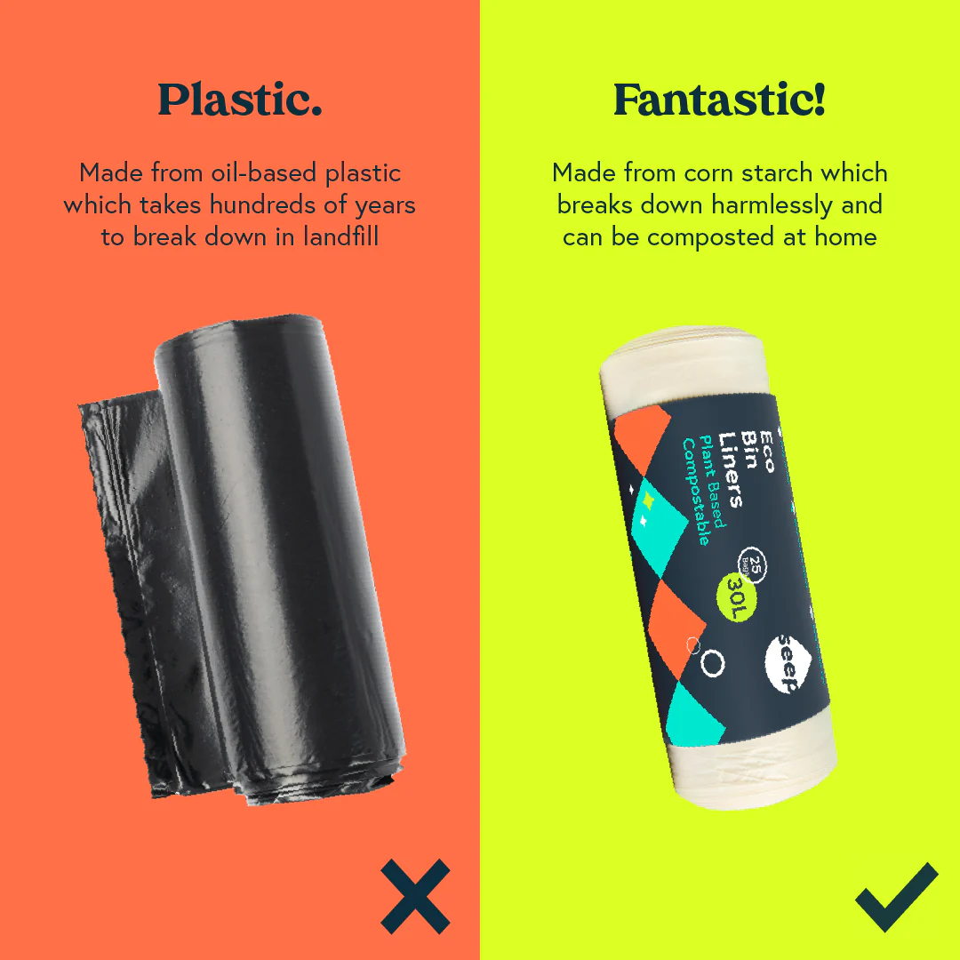 30L Eco Biodegradable Bin Liners - Image 5