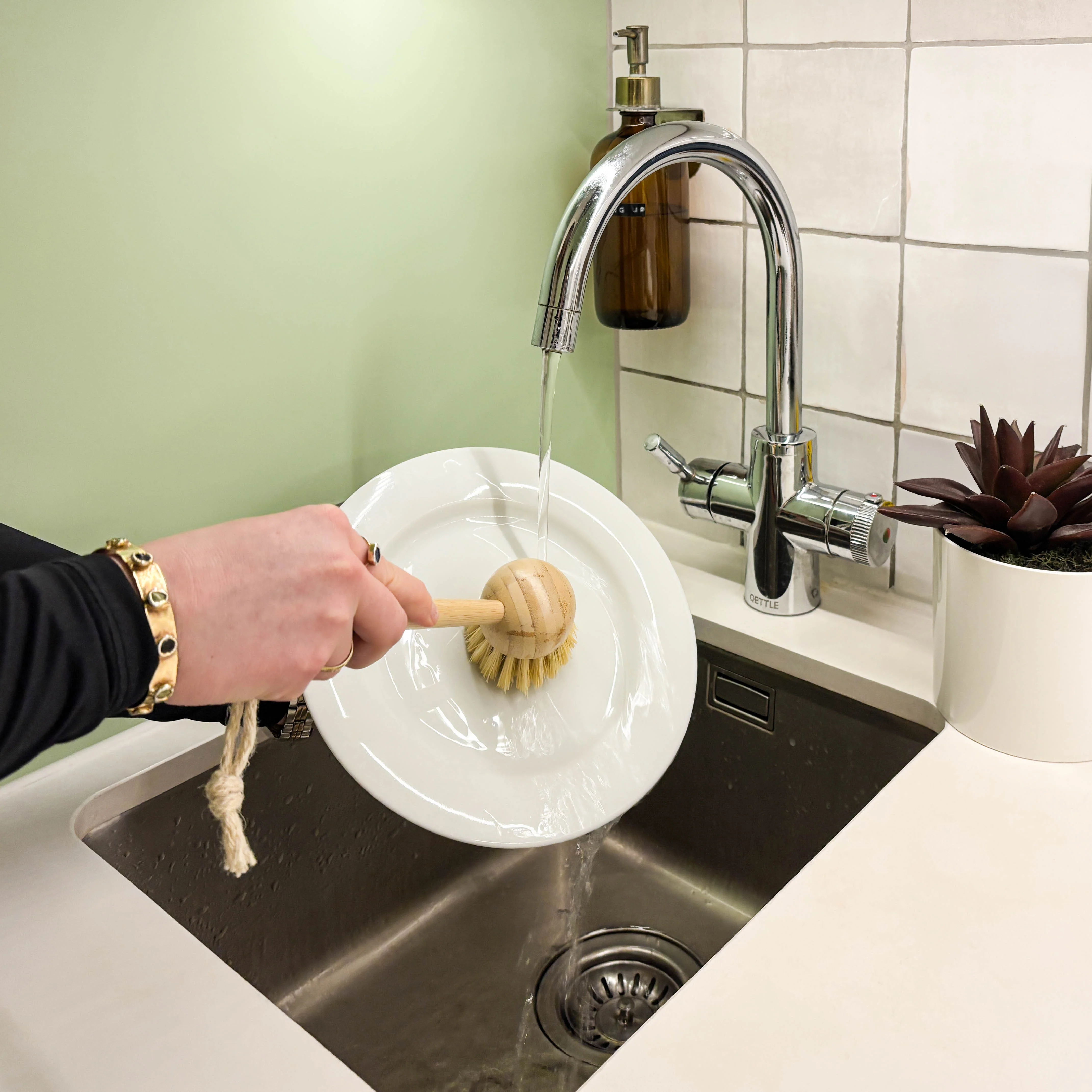 Bamboo Dish Brush - Image 5
