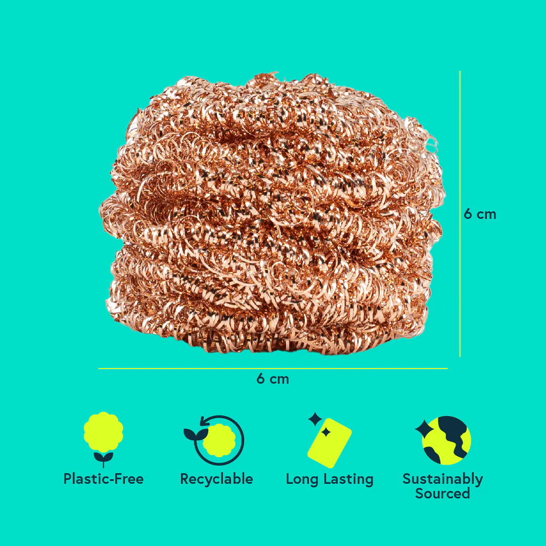 Eco Copper Scourers (6 scourers) - Image 4