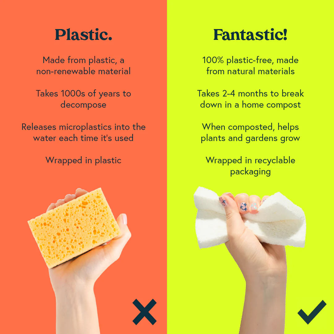 Eco Pop-Up Sponges (6 sponges) - Image 5