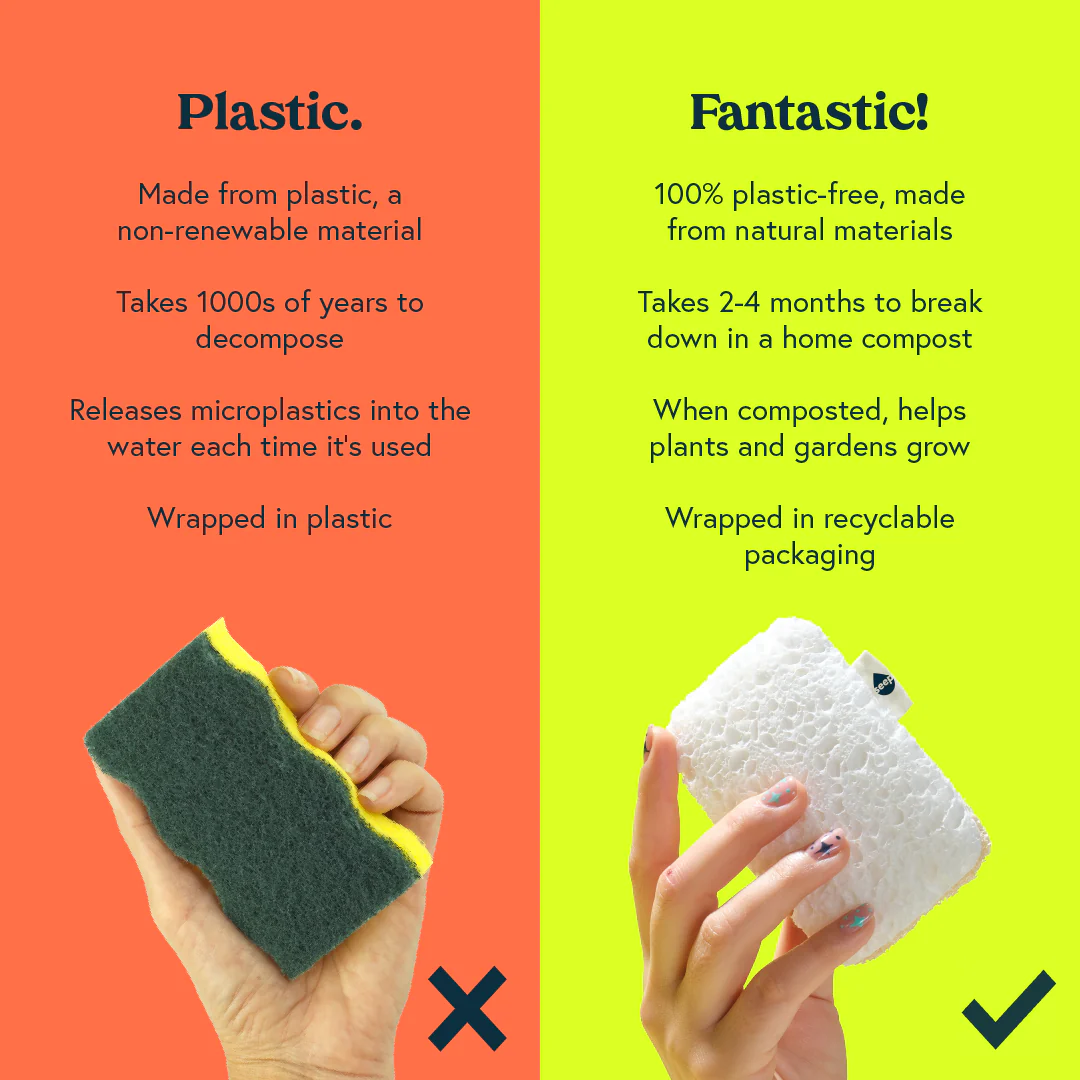 Eco Sponge Scourer (single) - Image 8
